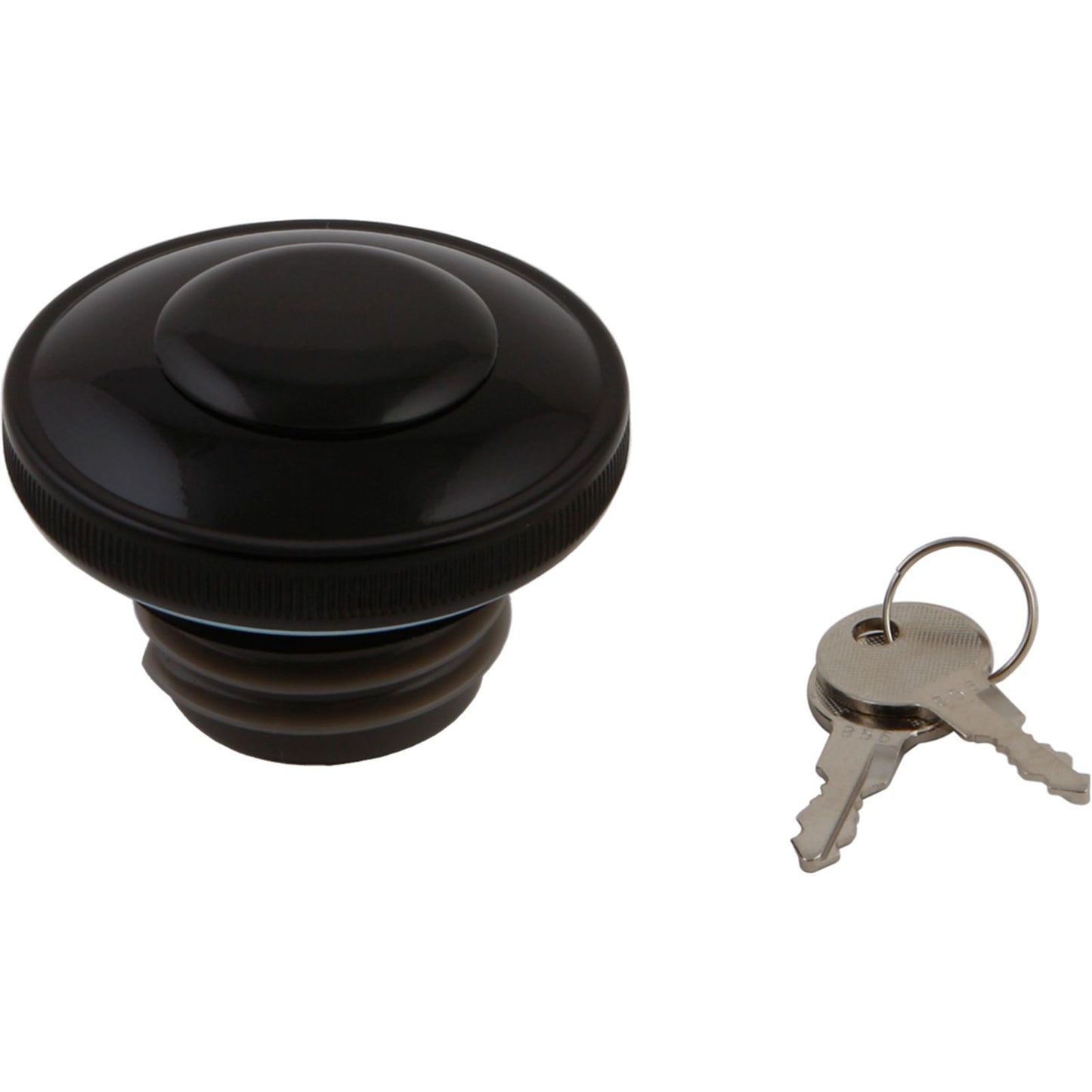 Harddrive Gas Cap Screw-In with Lock and Cover Vented Black 96-Up 03-0320AB-A_22008