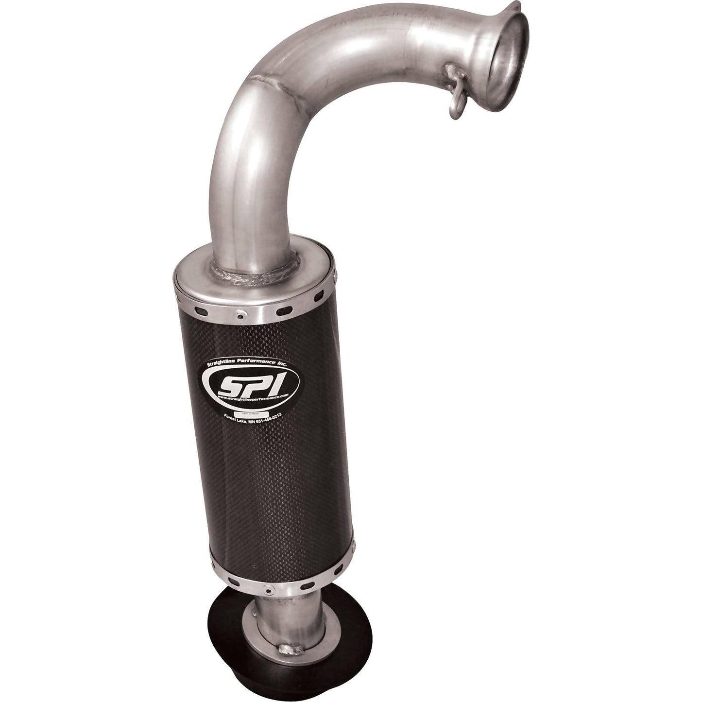 Straightline Performance Lightweight Silencer Carbon Fiber [MPN: 132-127]_22042