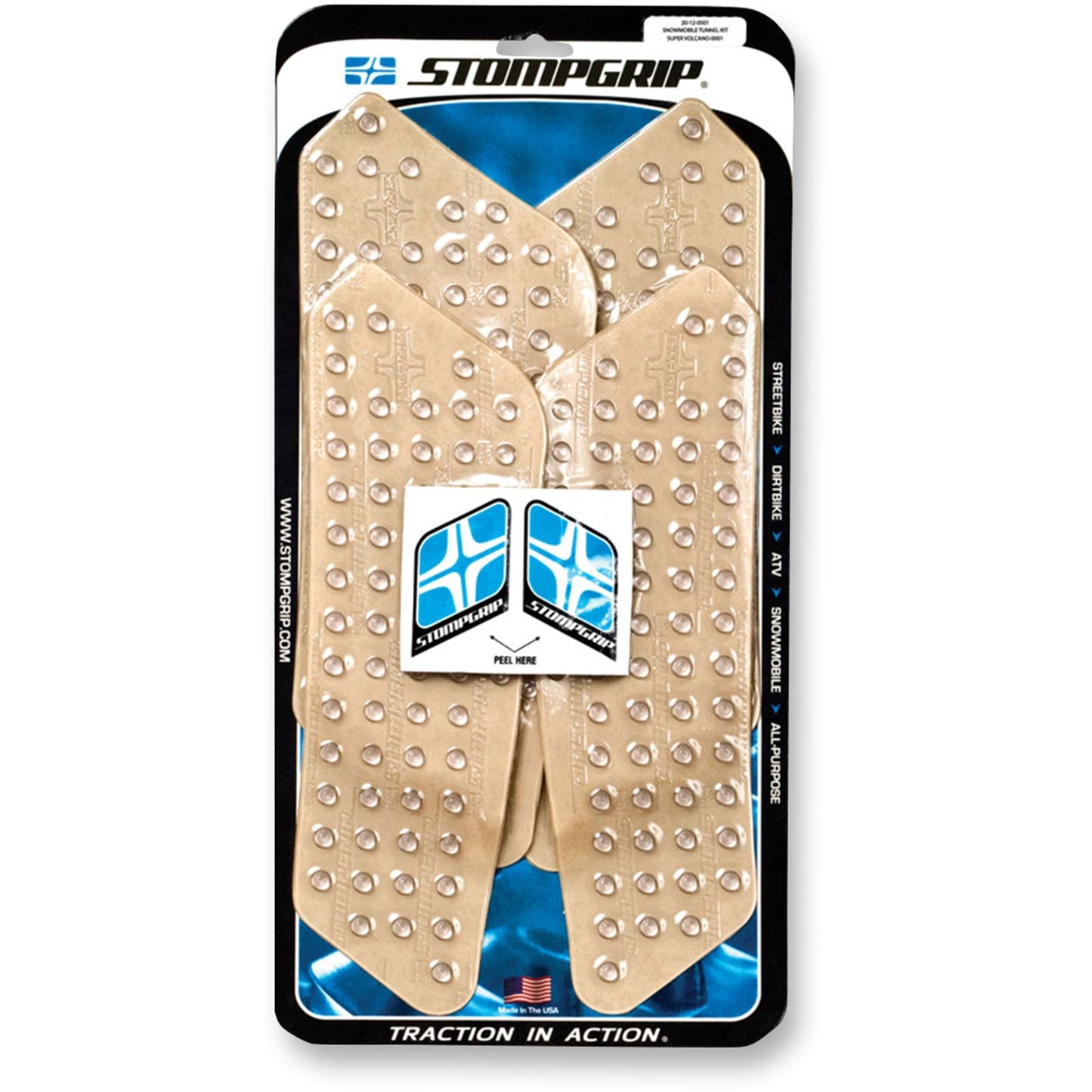 Stompgrip  Stomgrip Tunnel Kit - Clear - Super Volcano [MPN: 20-12-0001]_476414
