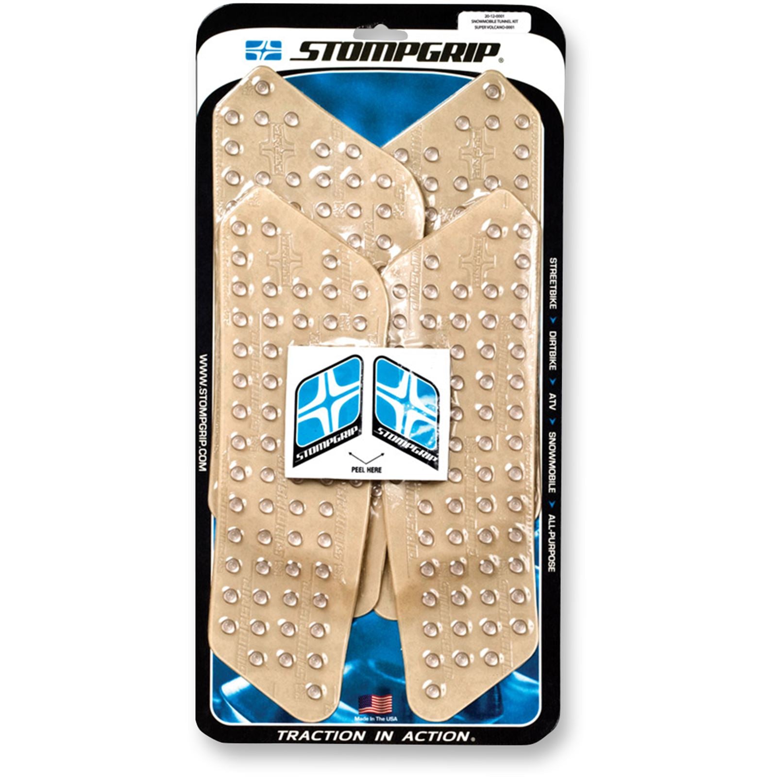 Stompgrip  Stomgrip Tunnel Kit - Clear - Super Volcano [MPN: 20-12-0001]_476414