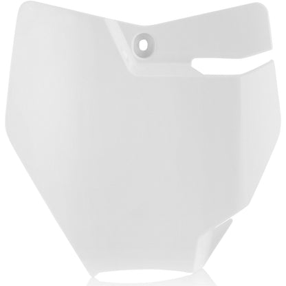 Acerbis Front Number Plate White 2449400002_22188