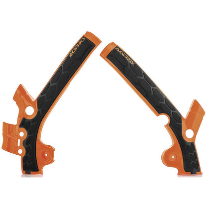 Acerbis X-Grip Frame Guard Orange/Black 2449525225_22194