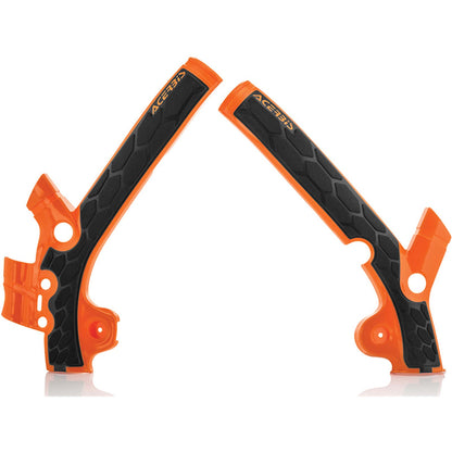 Acerbis X-Grip Frame Guard Orange/Black 2449525225_22195