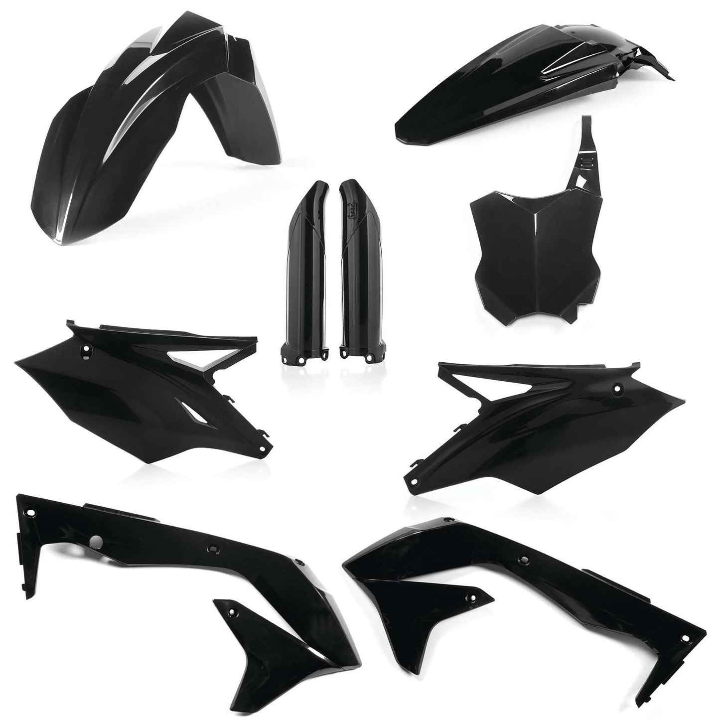 Acerbis Full Plastic Kit Black 2449570001_22204