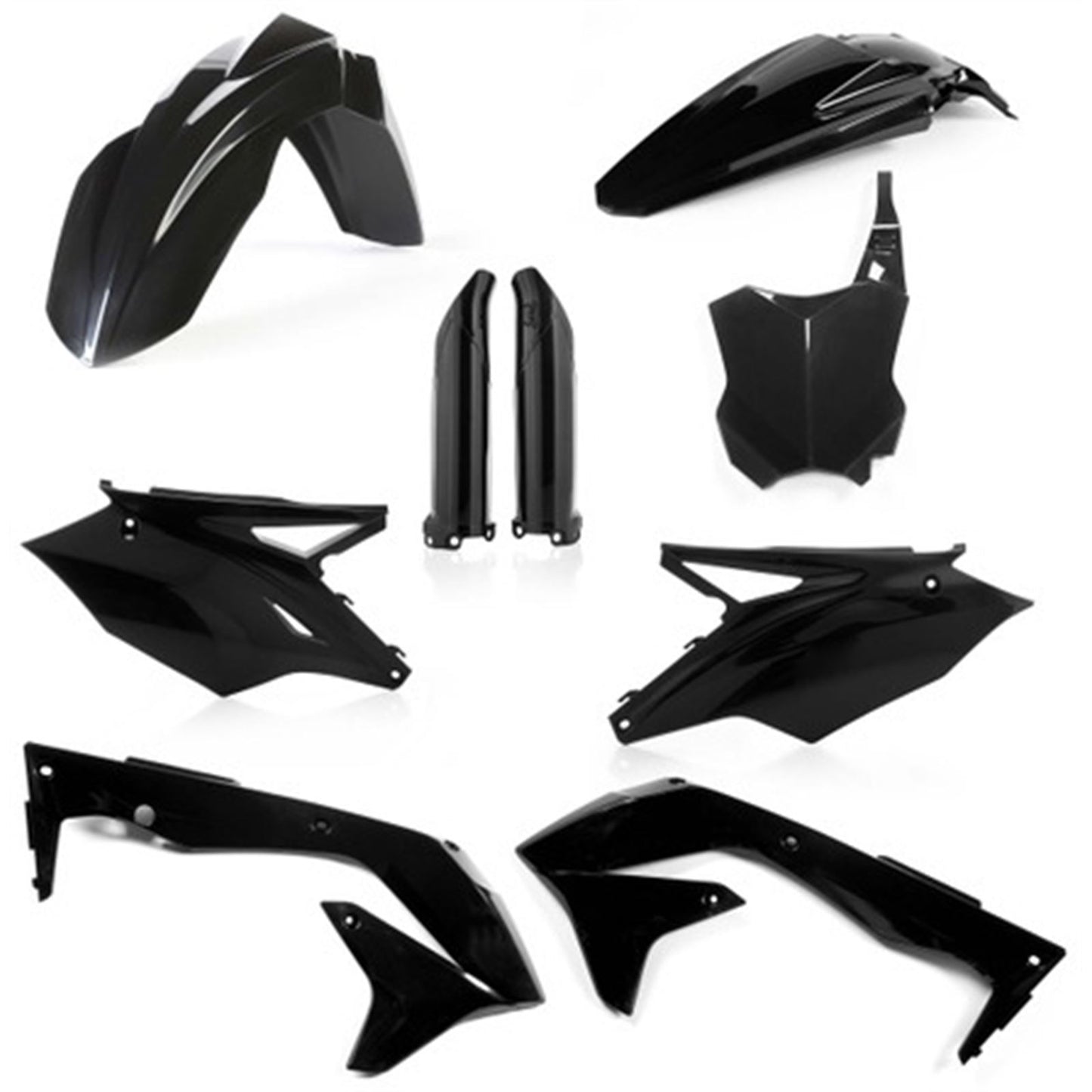 Acerbis Full Plastic Kit Black 2449570001_22205