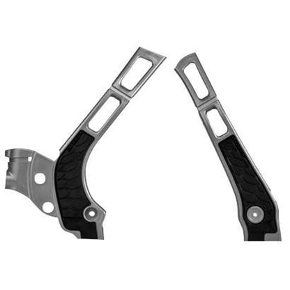 Acerbis X-Grip Frame Guard Silver/Black 2464741015_22215