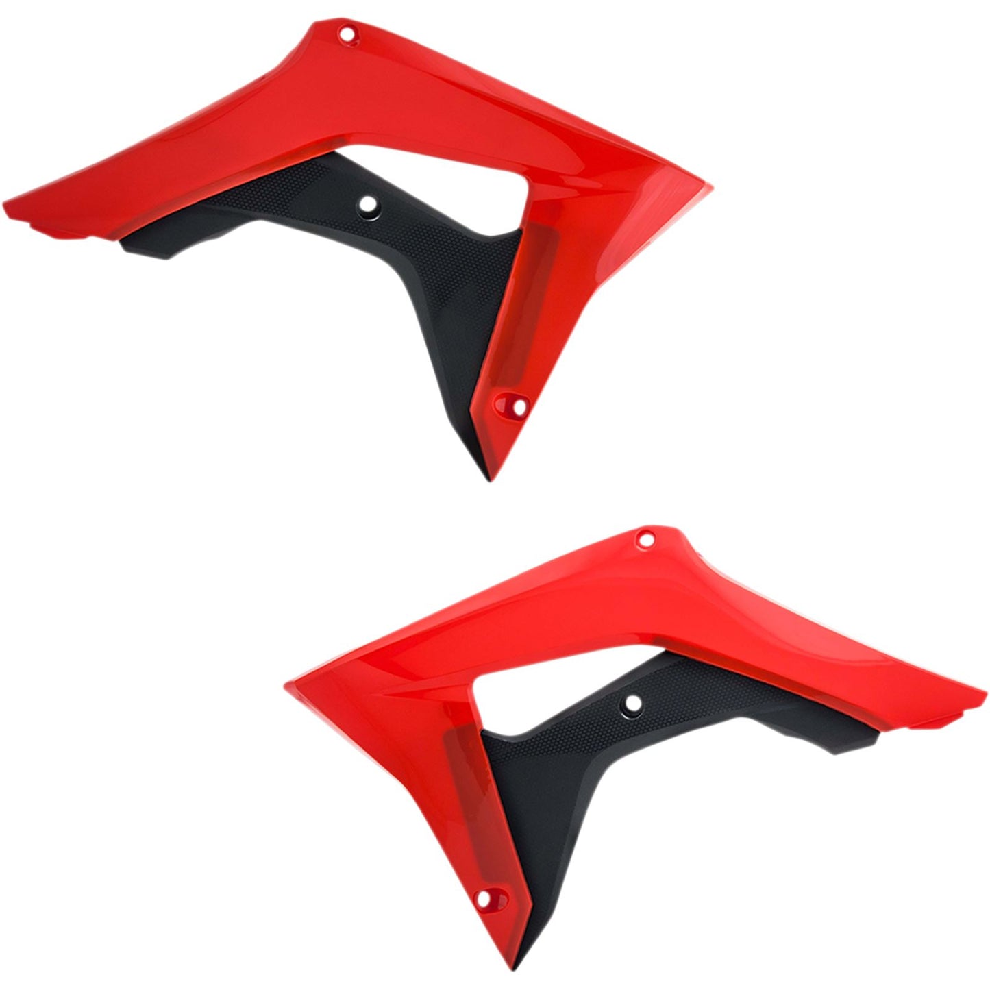 Acerbis Radiator Shroud Red/Black 2630661018_320101