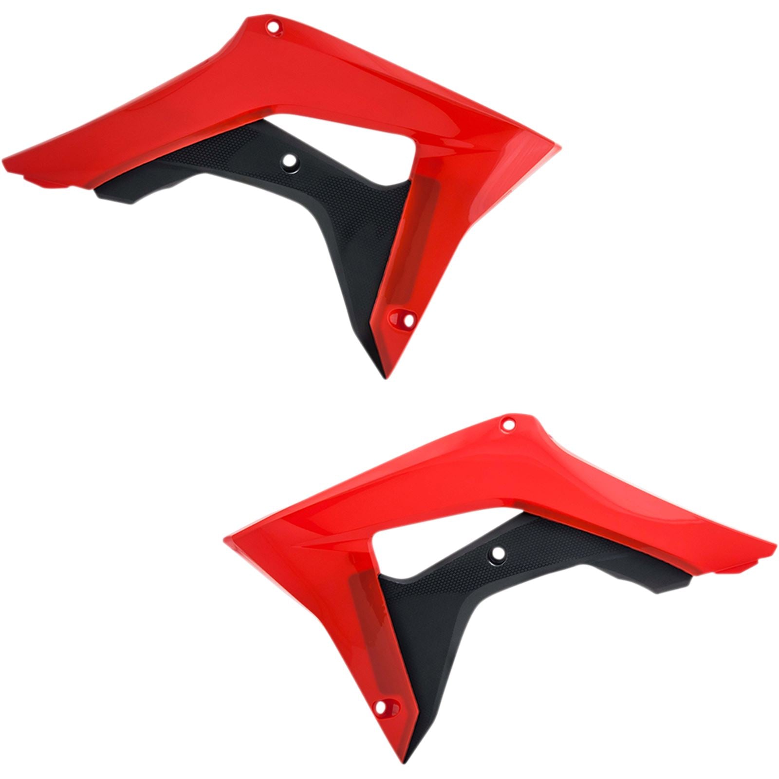 Acerbis Radiator Shroud Red/Black 2630661018_320101