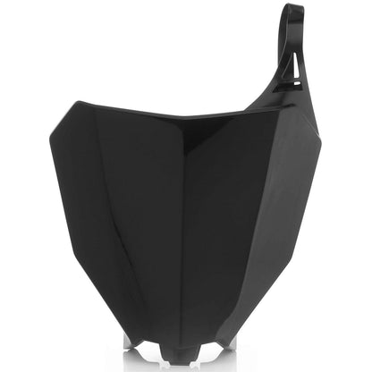 Acerbis Front Number Plate Black 2630680001_22370