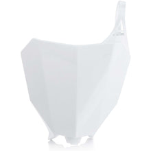 Acerbis Front Number Plate White 2630680002_22374