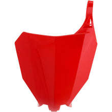 Acerbis Front Number Plate Red 2630680227_320073