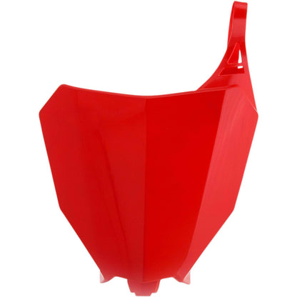 Acerbis Front Number Plate Red 2630680227_320073