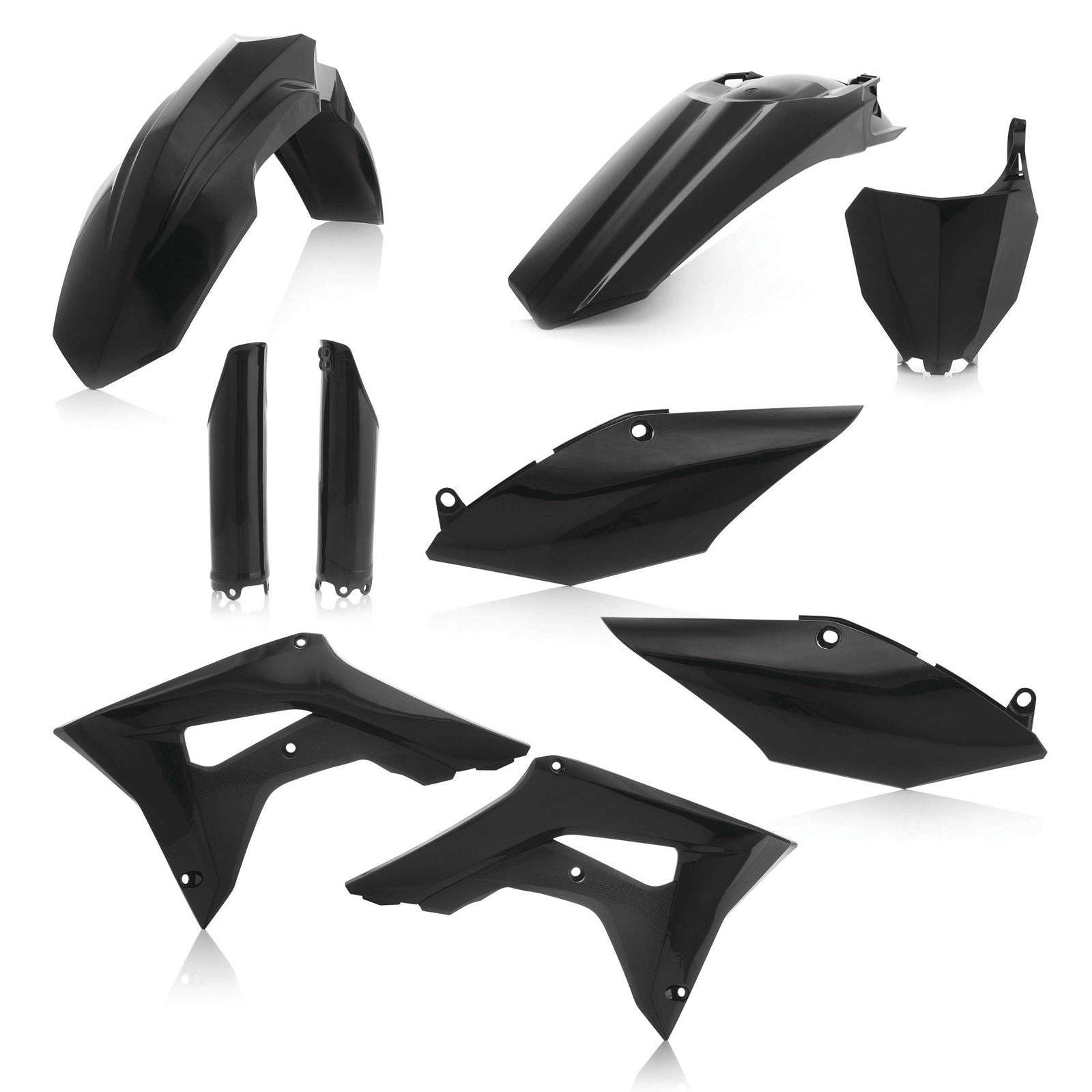Acerbis Full Plastic Kit Black 2630700001_22386