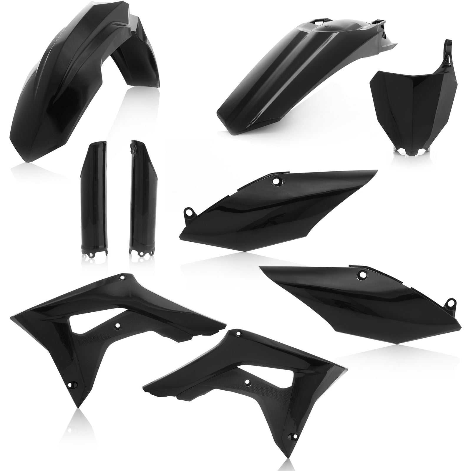 Acerbis Full Plastic Kit Black 2630700001_22387