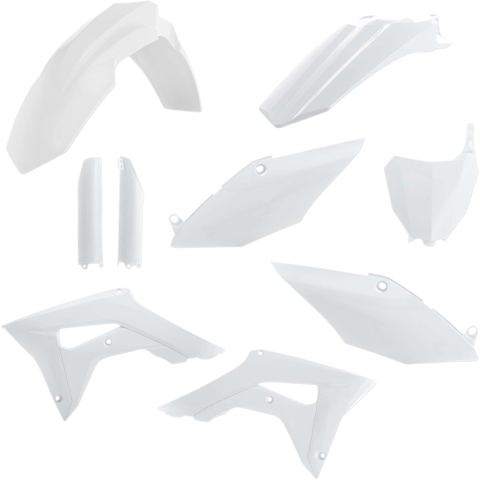 Acerbis Full Plastic Kit White 2630700002_321608