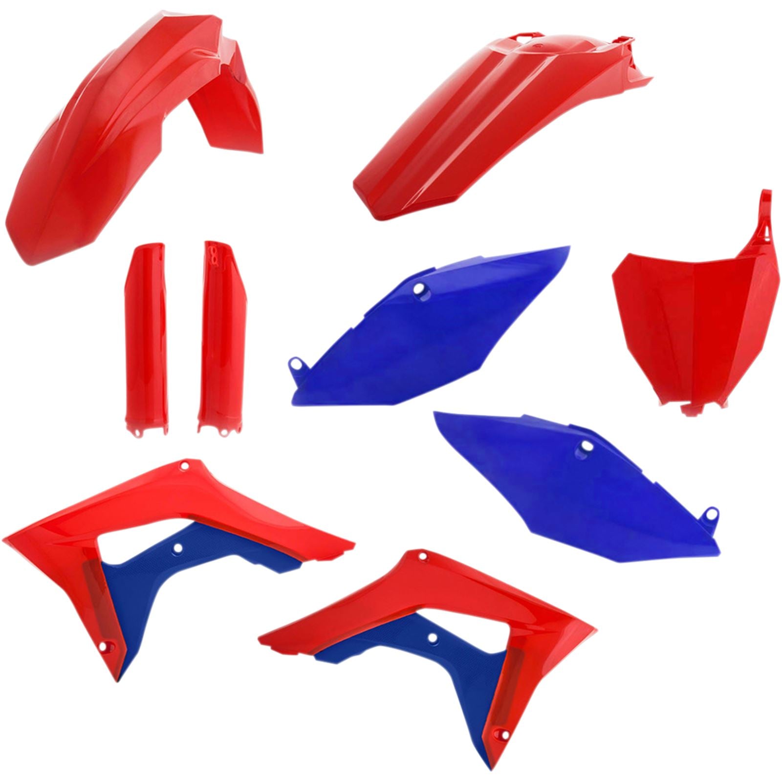 Acerbis Full Plastic Kit Red/White/Blue 2630700146_321673