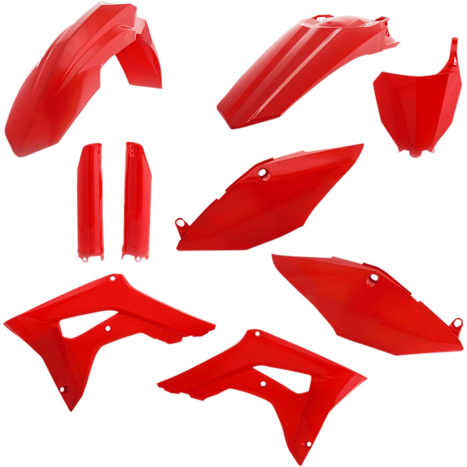 Acerbis Full Plastic Kit Red 2630700227_321605