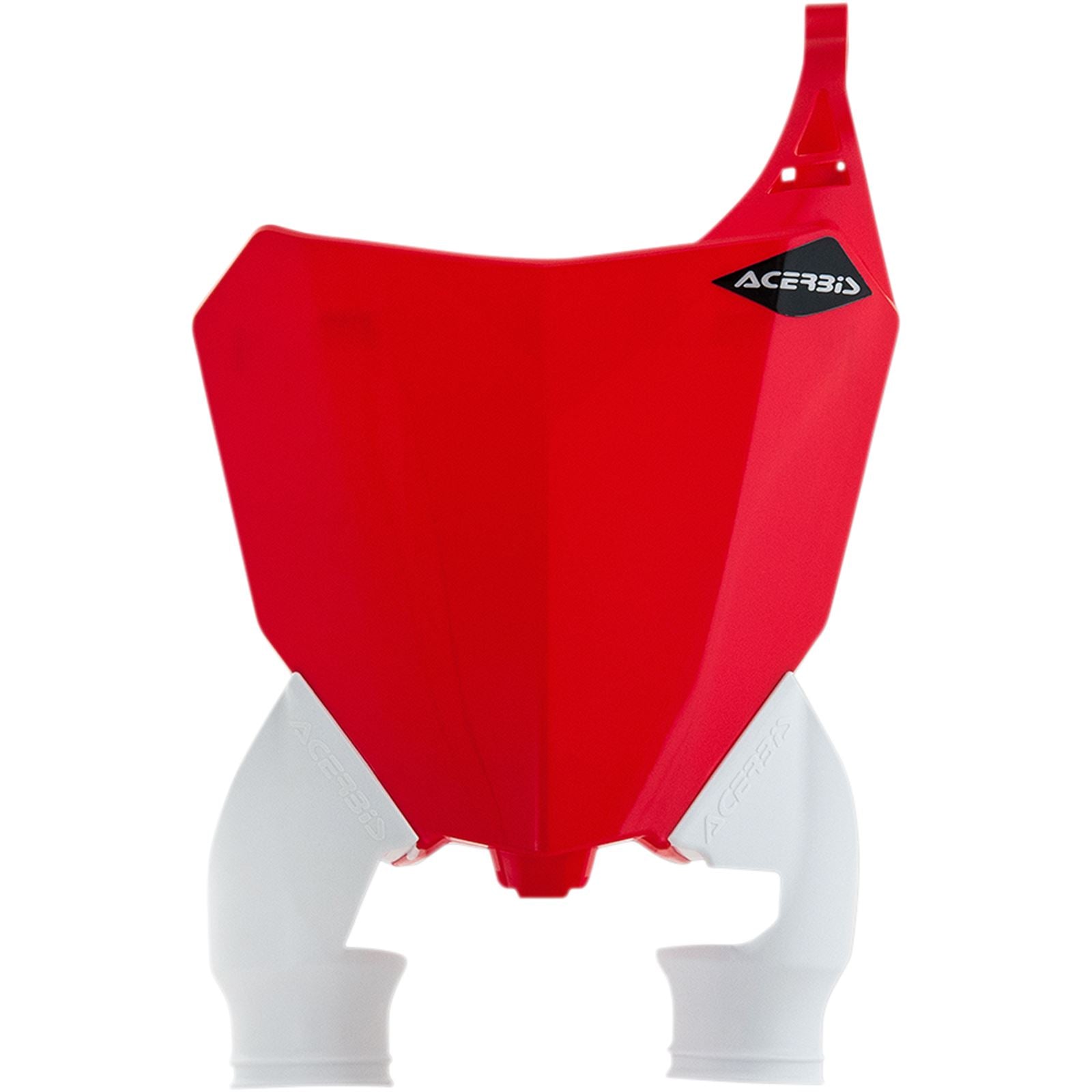 Acerbis Front Number Plate for Honda CRF 250/450 - Red/White 2630771005_320077