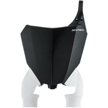 Acerbis Front Number Plate Black/White 2630771007_320076