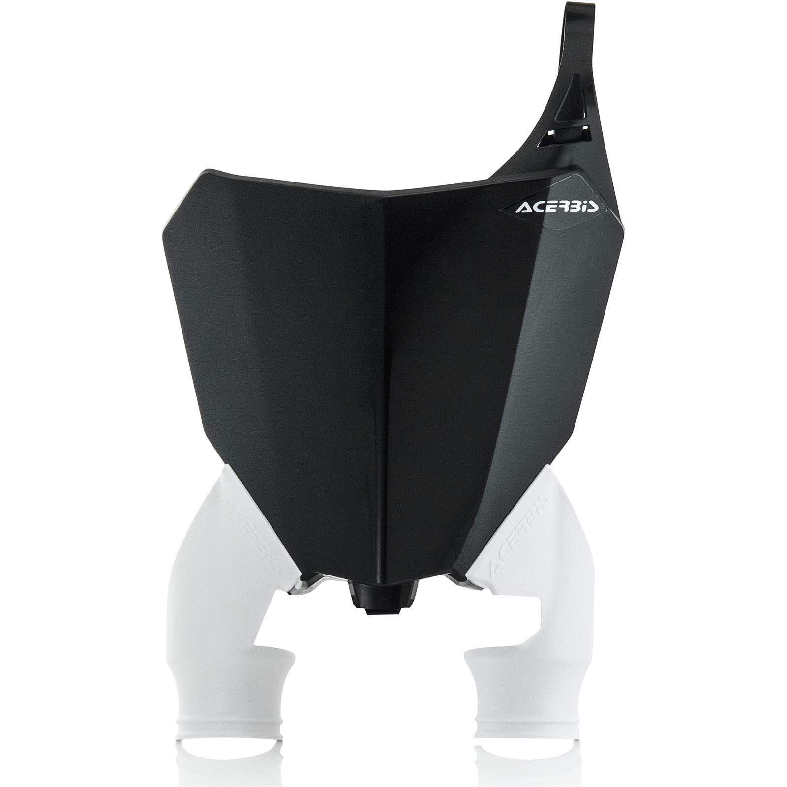 Acerbis Front Number Plate Black/White 2630771007_22429