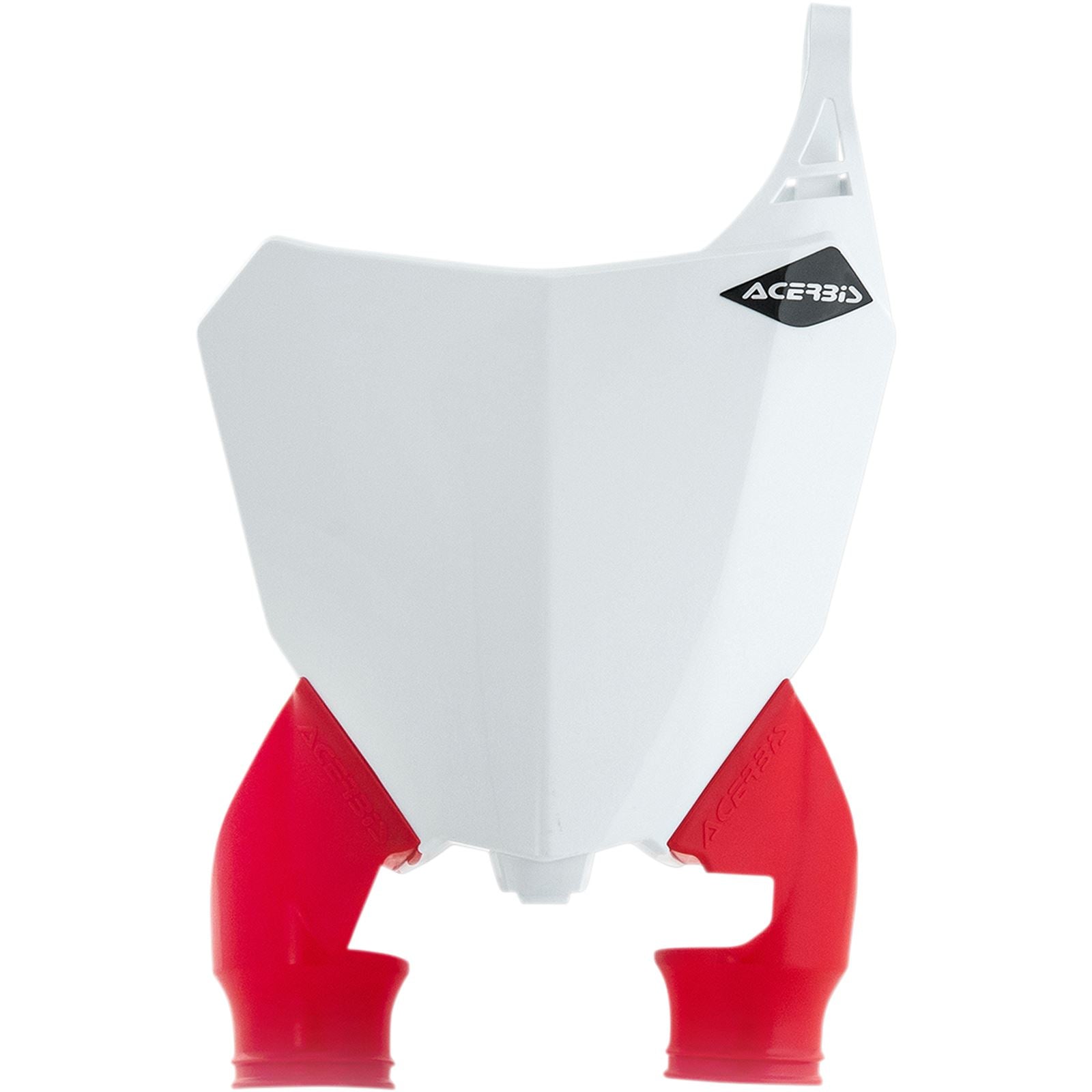 Acerbis Front Number Plate White/Red 2630771030_320078