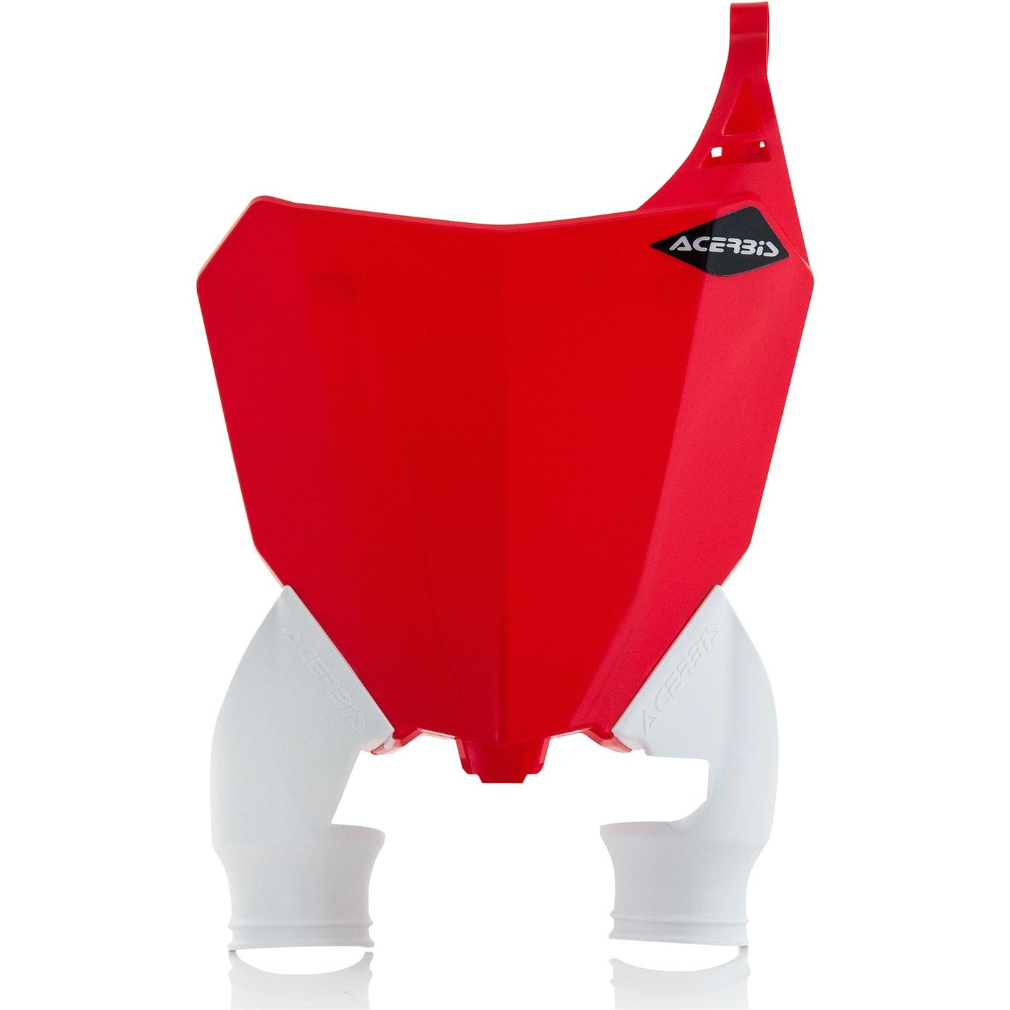 Acerbis Front Number Plate White/Red 2630771030_22431