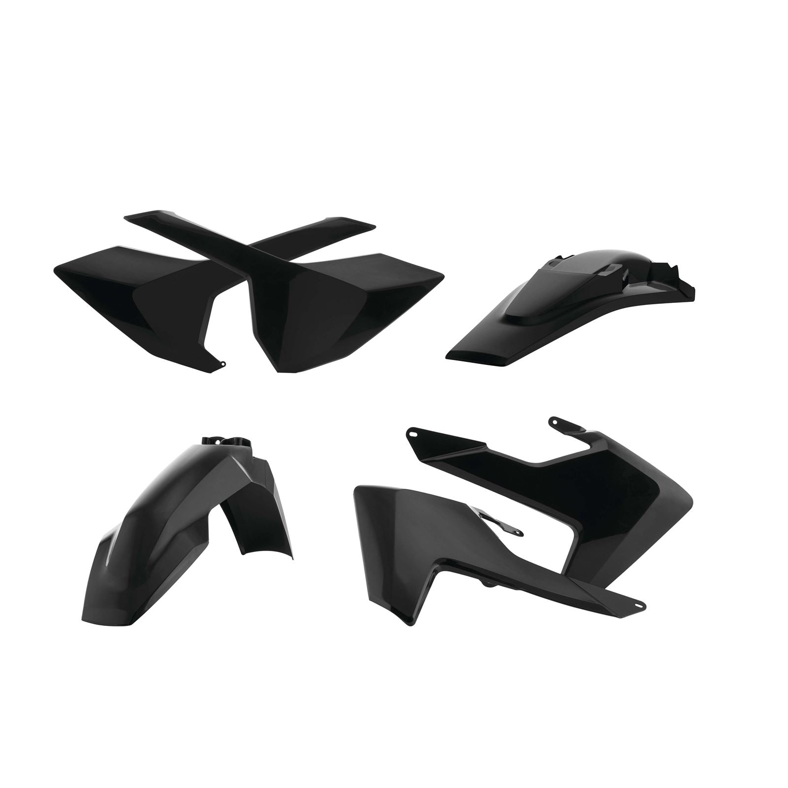 Acerbis Plastic Kit Black 2634020001_22432