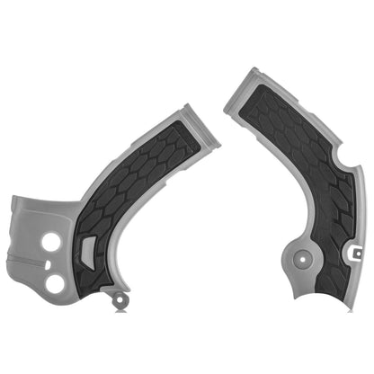 Acerbis X-Grip Frame Guard Silver/Black 2640271015_22442