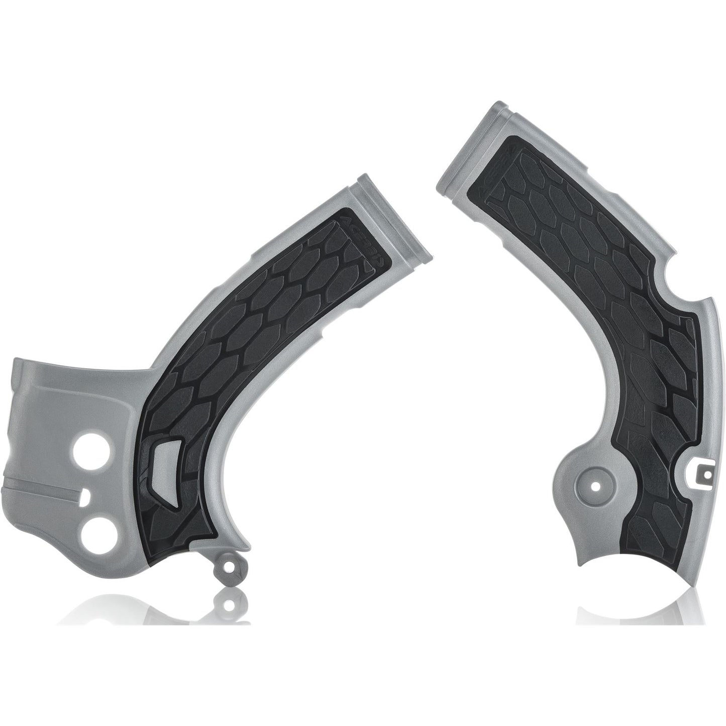 Acerbis X-Grip Frame Guard Silver/Black 2640271015_22443