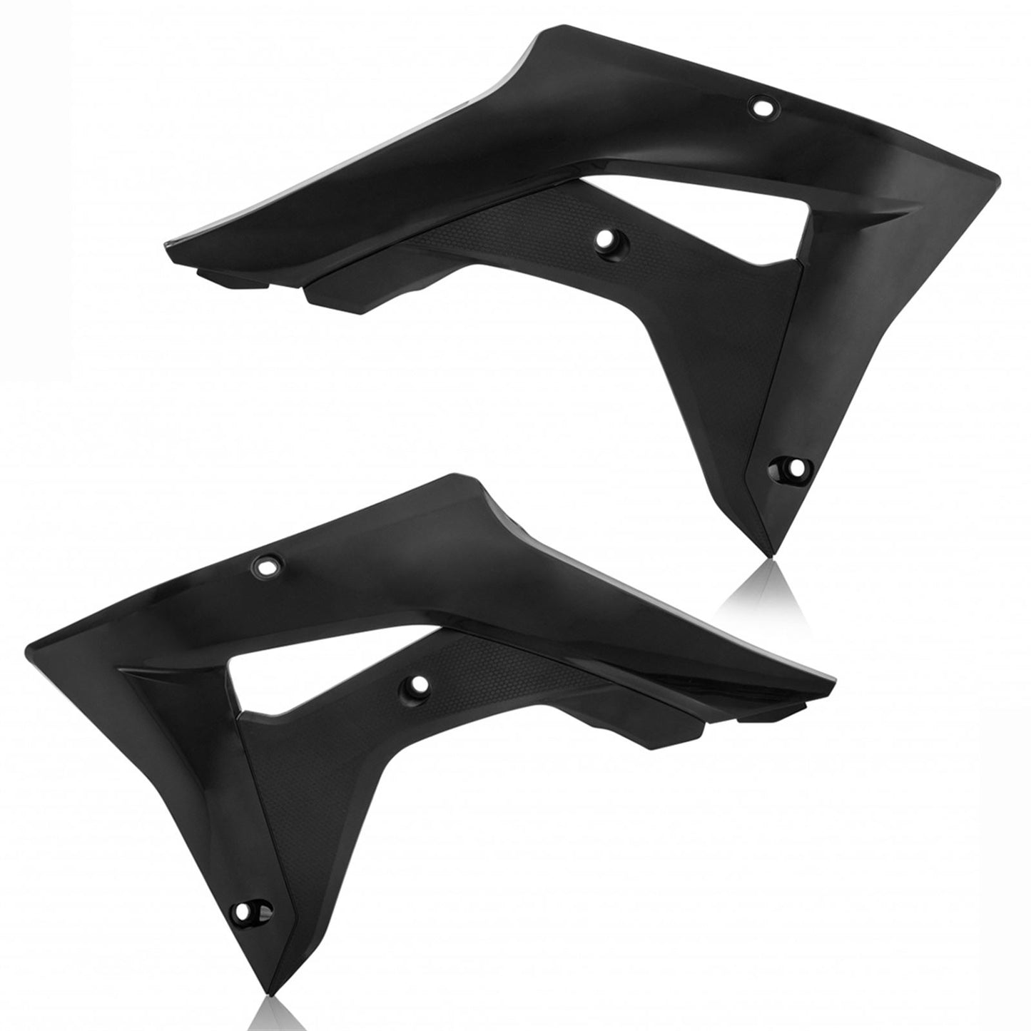 Acerbis Radiator Shrouds Black 2645450001_22472
