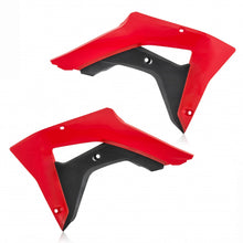 Acerbis Radiator Shrouds Red/Black 2645451018_22480
