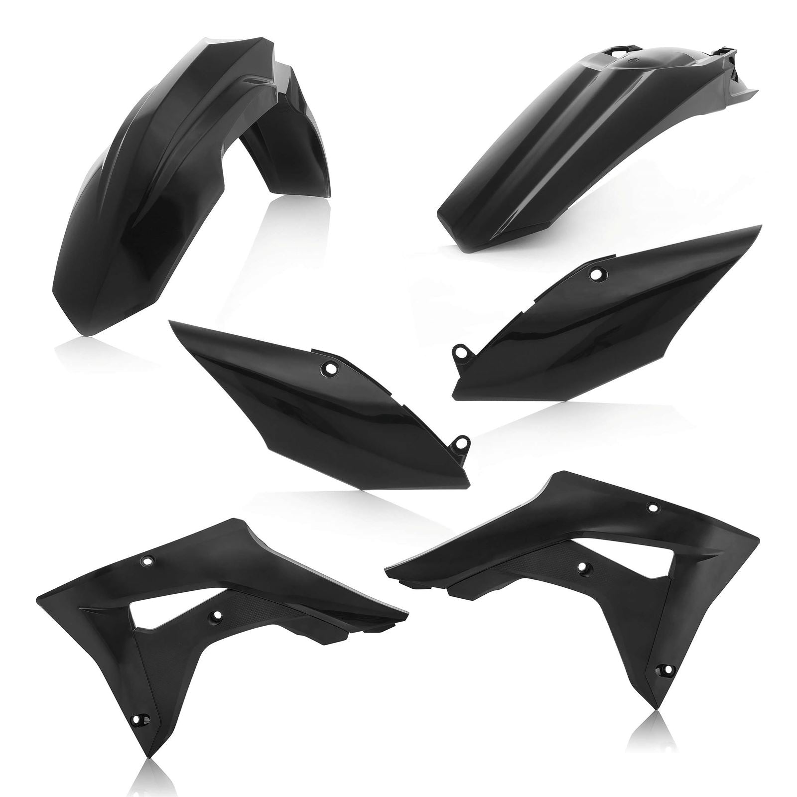 Acerbis Plastic Kit Black 2645460001_22481