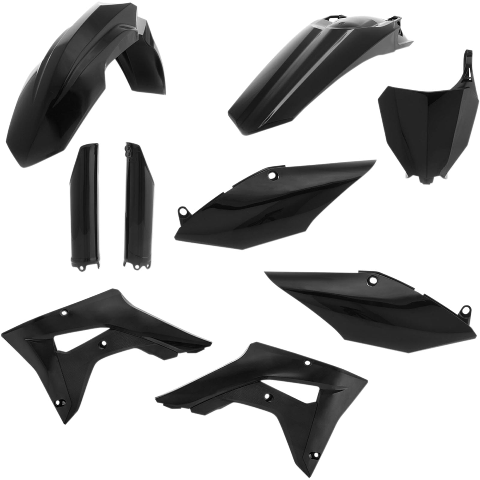 Acerbis Full Plastic Kit Black 2645470001_321669