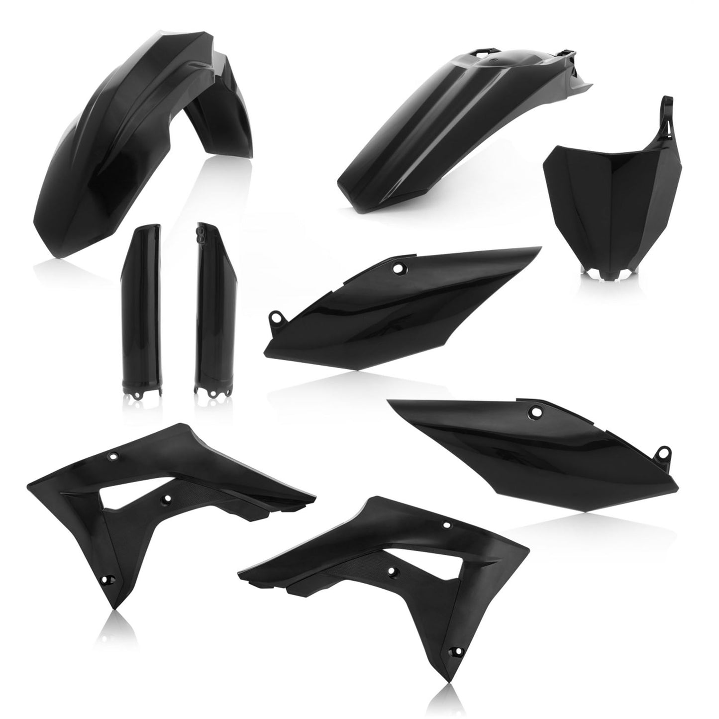 Acerbis Full Plastic Kit Black 2645470001_22490