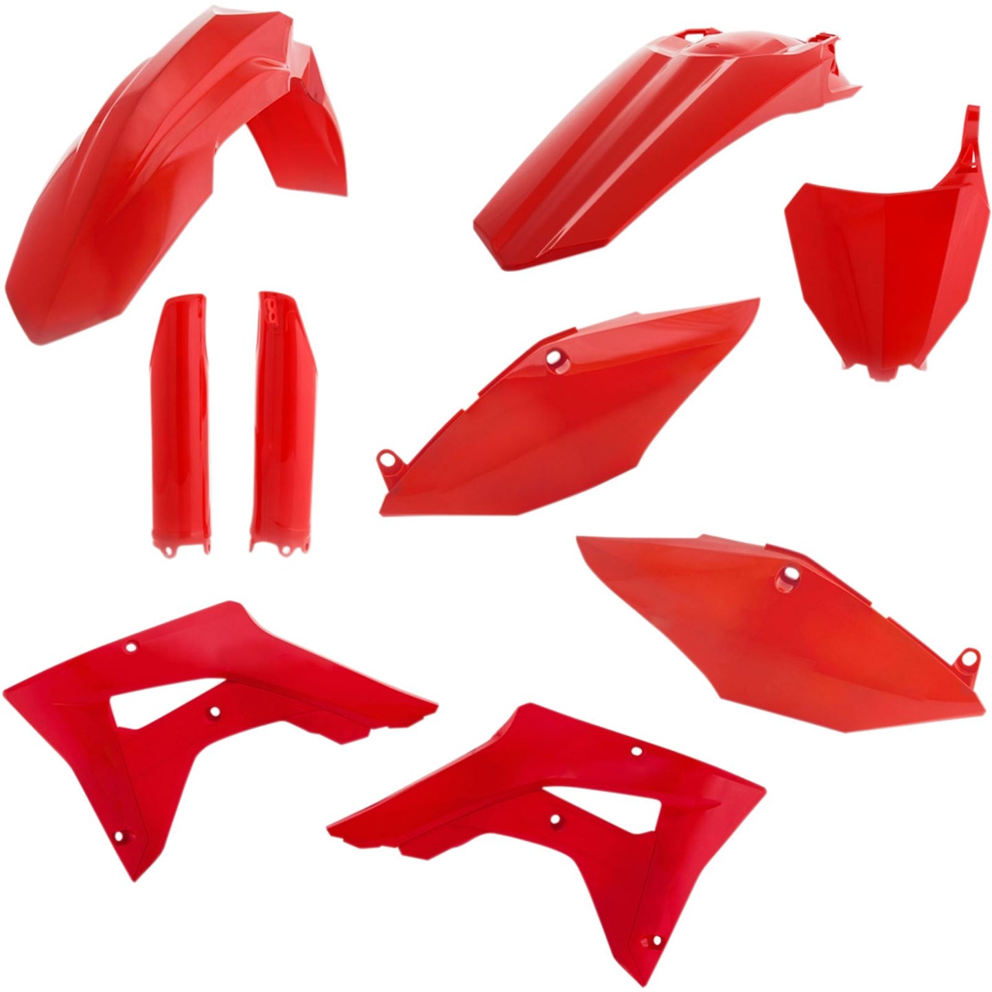 Acerbis Full Plastic Kit Red 2645470227_321671