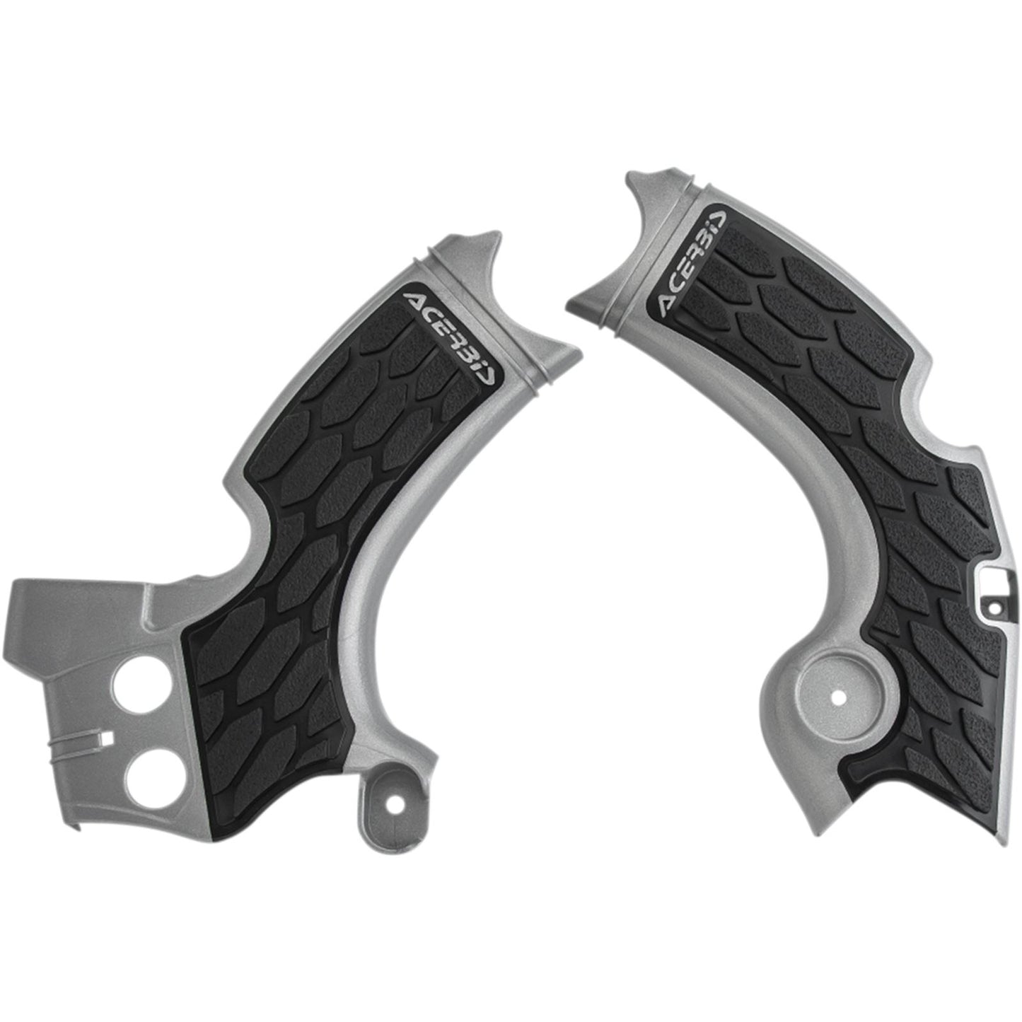 Acerbis X-Grip Frame Guard Silver/Black 2657591015_319406