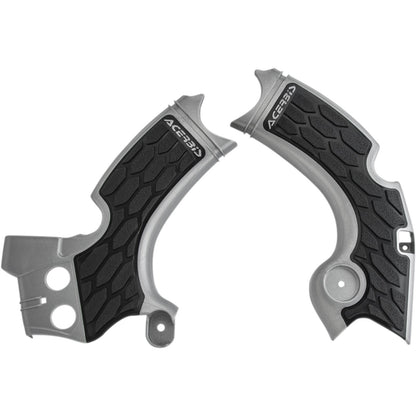 Acerbis X-Grip Frame Guard Silver/Black 2657591015_319406