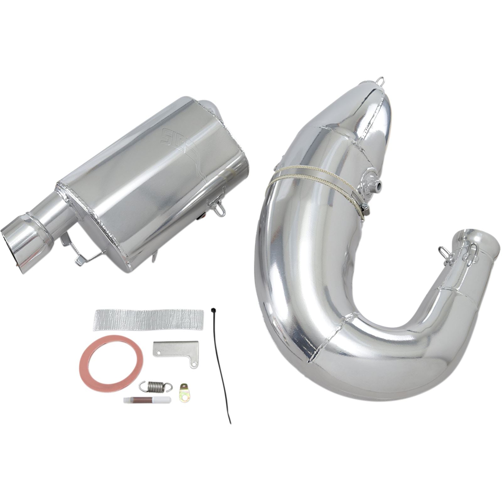 Starting Line Products Single Pipe for Polaris 800 [MPN: 09-801]_475943