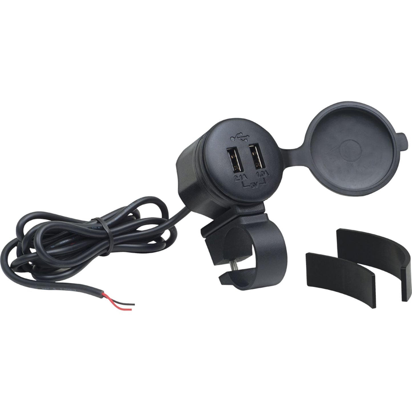 Show Chrome Dual Port USB Charger 13-208_22846