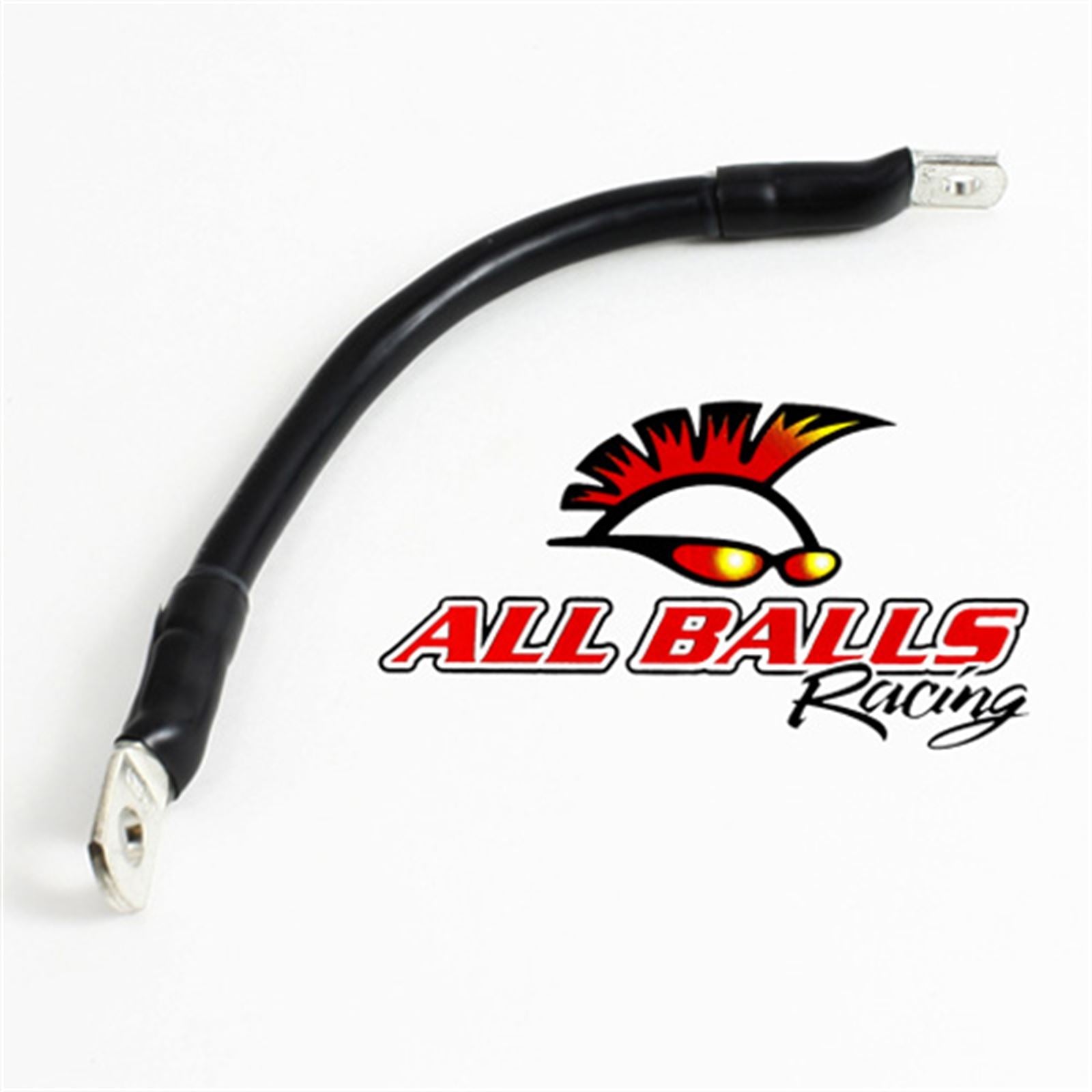 All Balls Battery Cable Black 8" 78-108-1_554696