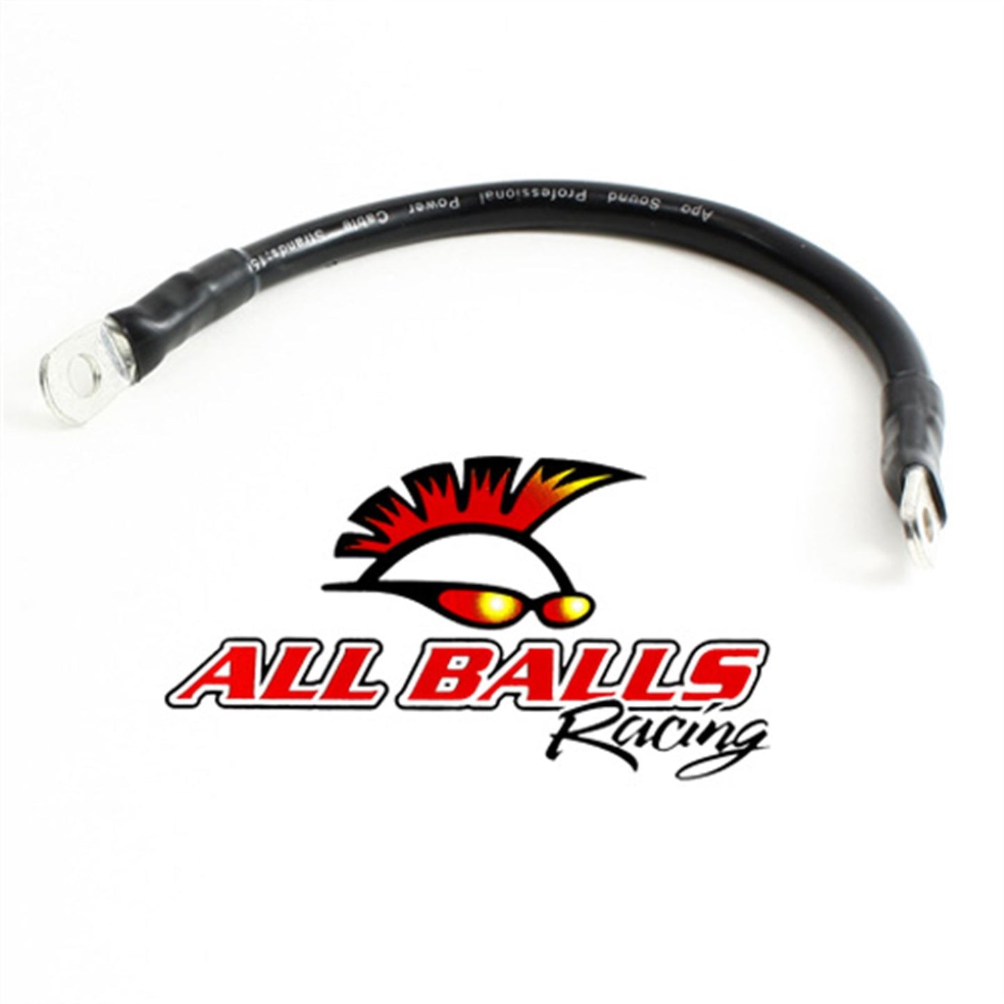 All Balls Battery Cable Black 10" 78-110-1_554700