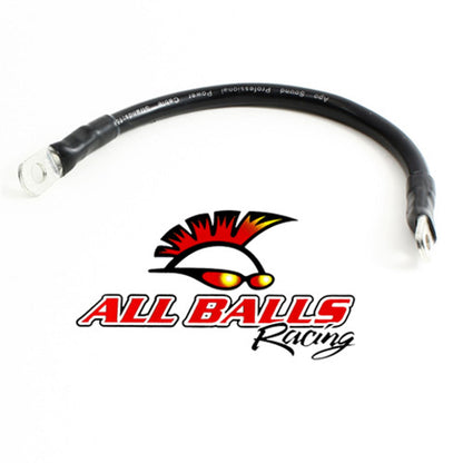 All Balls Battery Cable Black 10" 78-110-1_554700