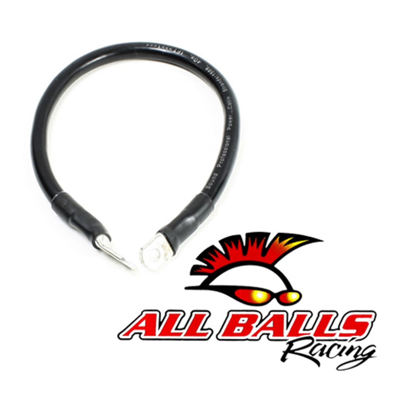 All Balls Battery Cable Black 15" 78-115-1_554708