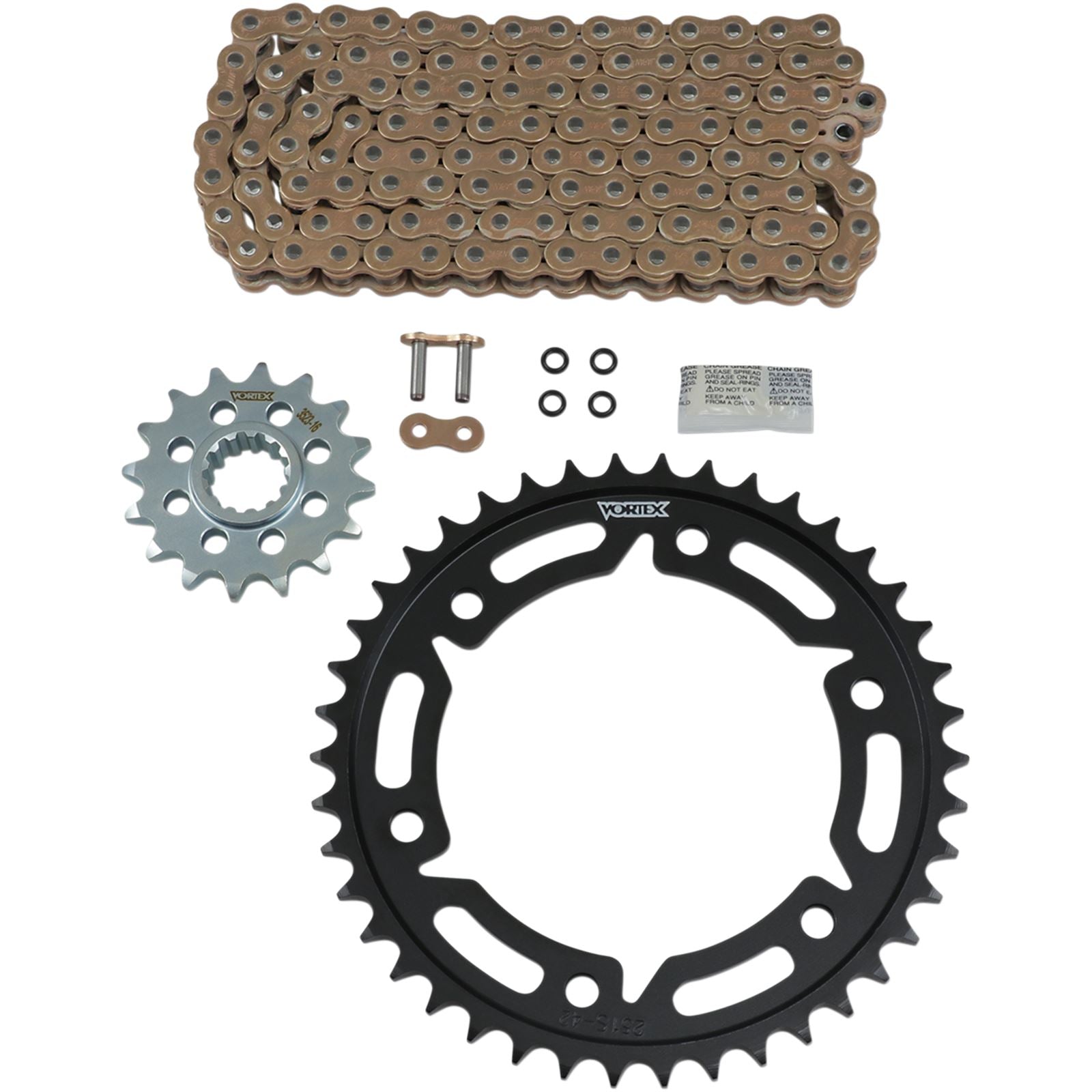 Vortex Sprocket/Chain Kit Gold CKG2152_492599