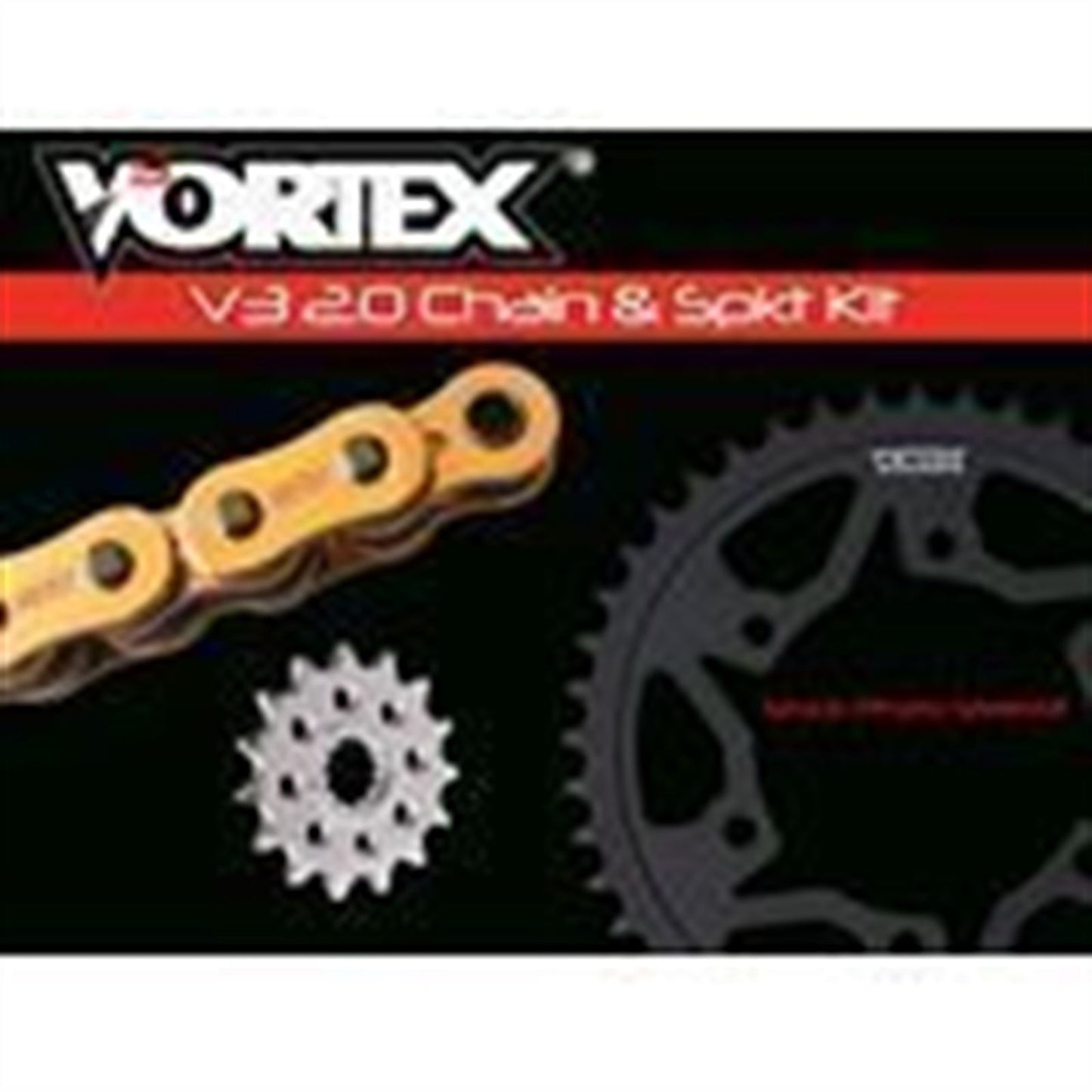 Vortex Sprocket/Chain Kit Gold CKG2231_675991