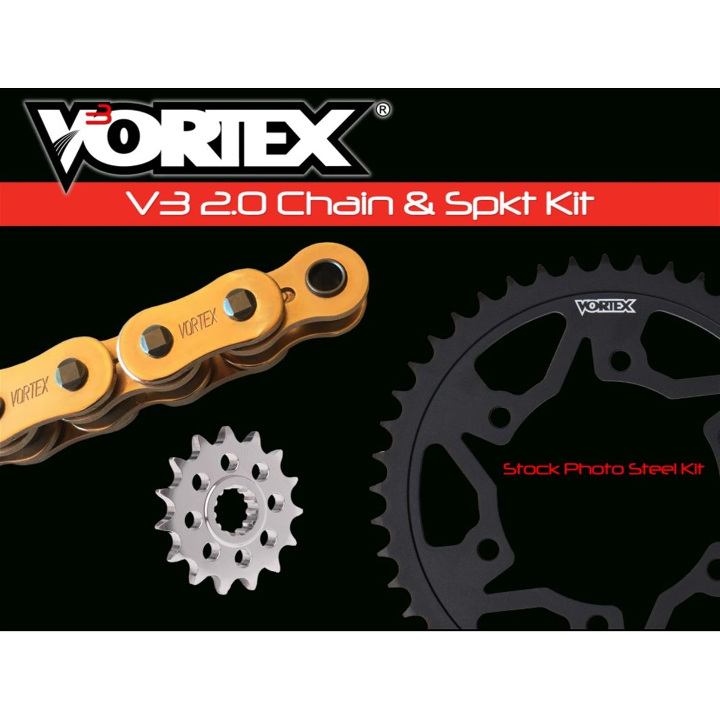 Vortex Sprocket/Chain Kit Gold [MPN: CKG4265]_674776