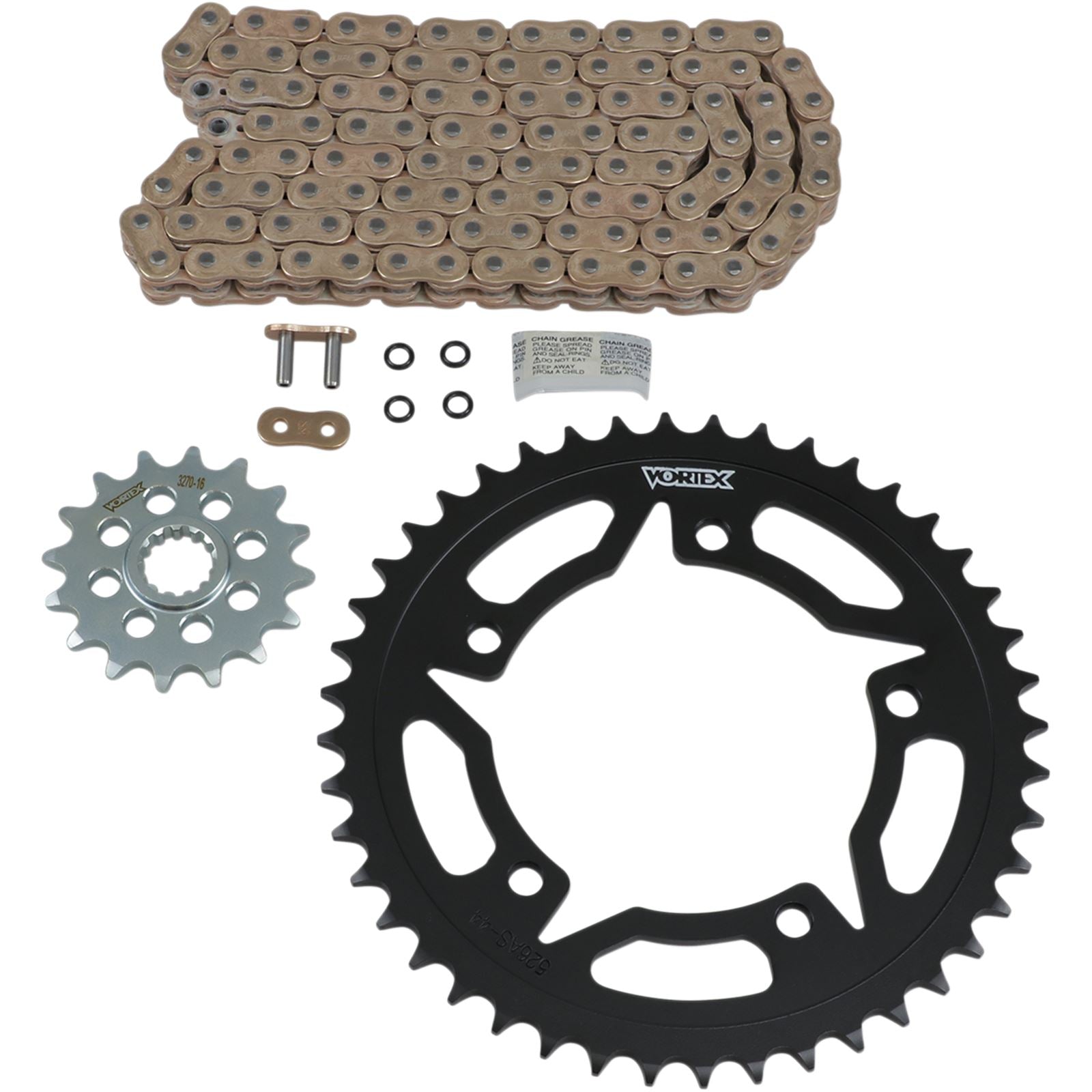Vortex Sprocket/Chain Kit Gold CKG6307_492603
