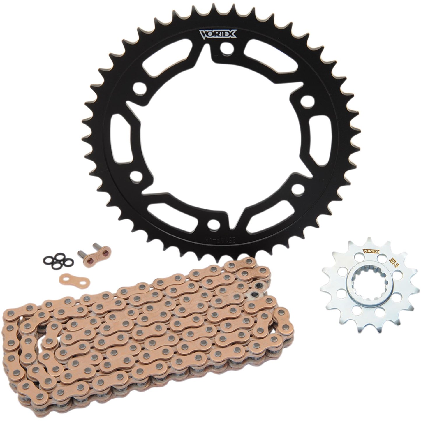 Vortex Sprocket/Chain Kit Gold CKG6345_492597