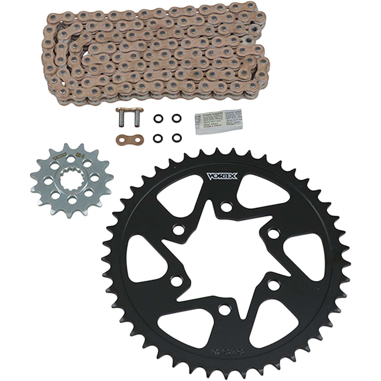Vortex Sprocket/Chain Kit Gold CKG6349_492600