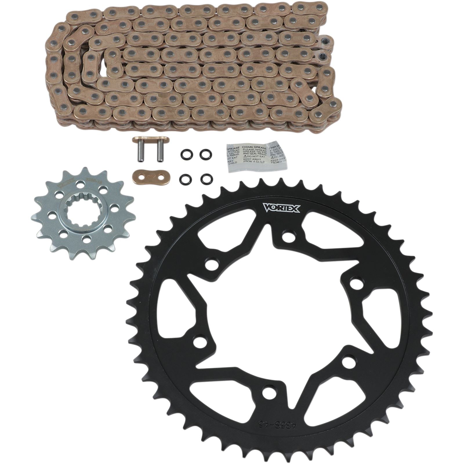 Vortex Sprocket/Chain Kit Gold [MPN: CKG6354]_492610
